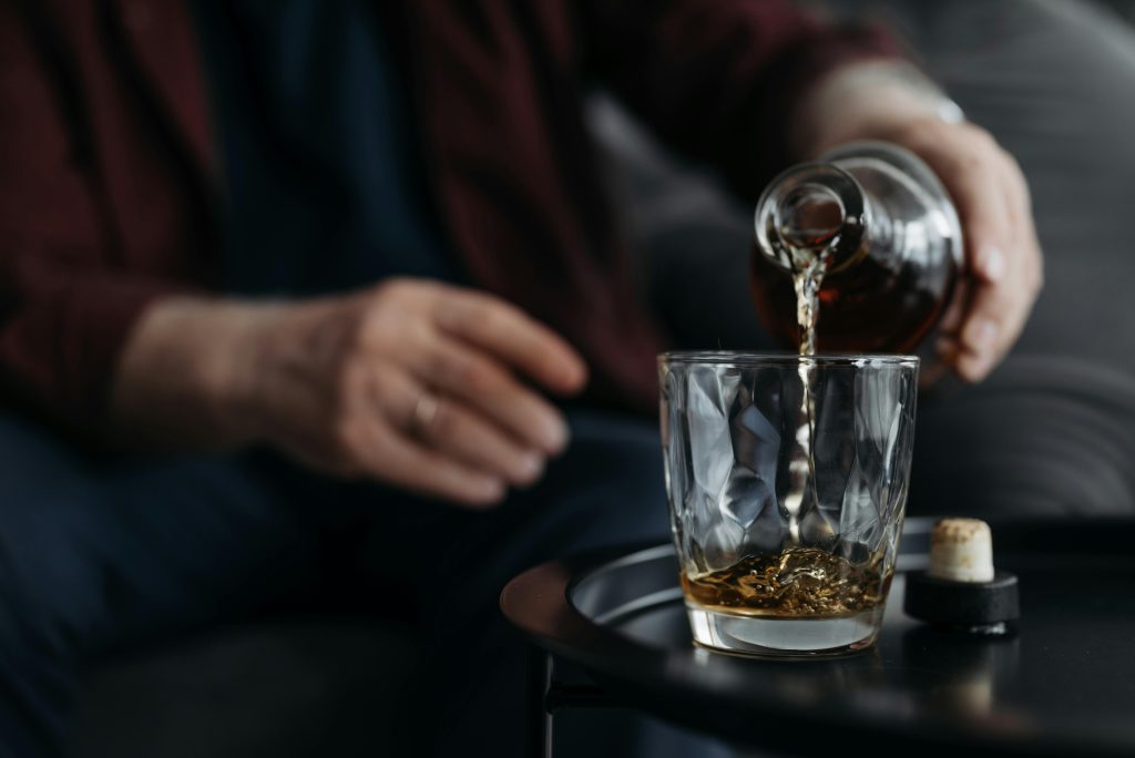 There is a fine line between being a social drinker and an alcoholic