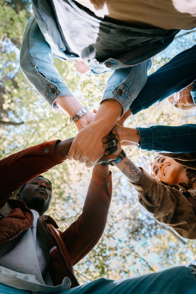 Group engaging in 12-step integration as part of SCRC’s holistic treatment programme